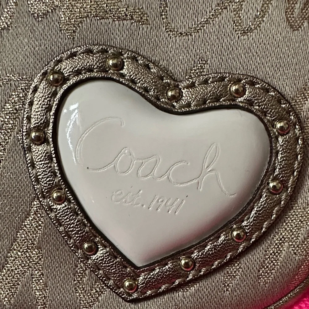 Coach small zip